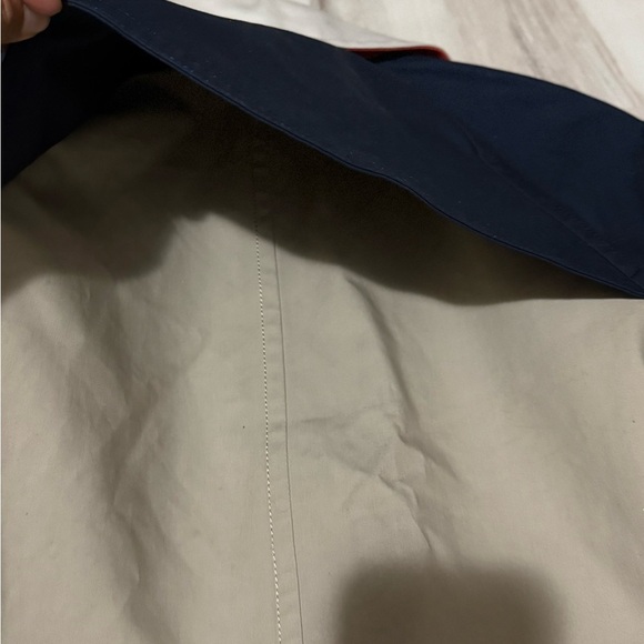 Coach Women's Trench Coat in Navy and Beige Size xs - Picture 6 of 15